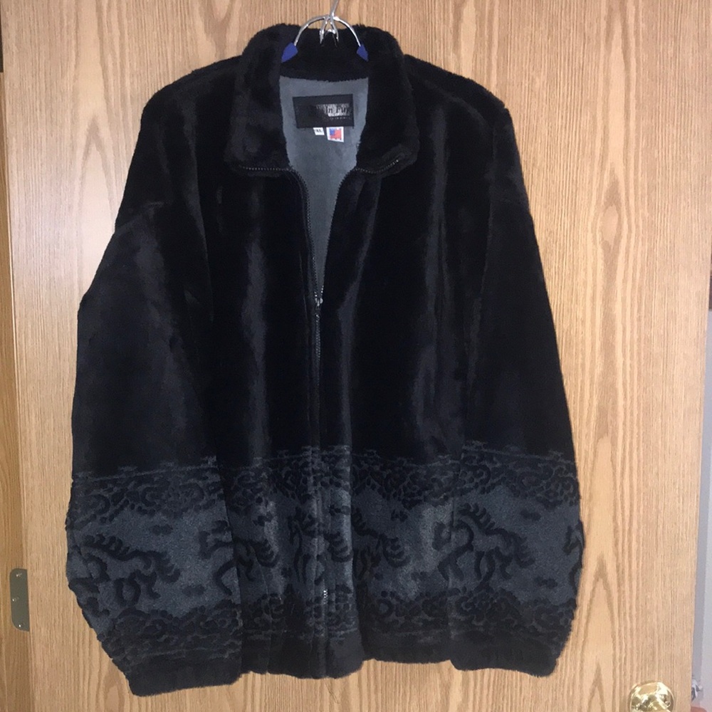 Images In Fur Woman’s Vintage Jacket Size XL NWOT